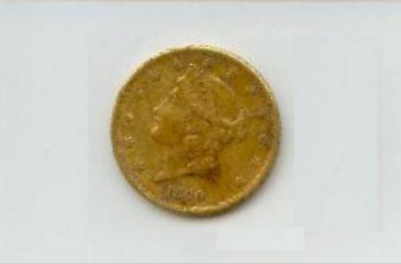 Ray NO CA 20 dollar gold
