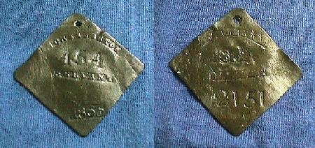 Peter Eles Slave Tag